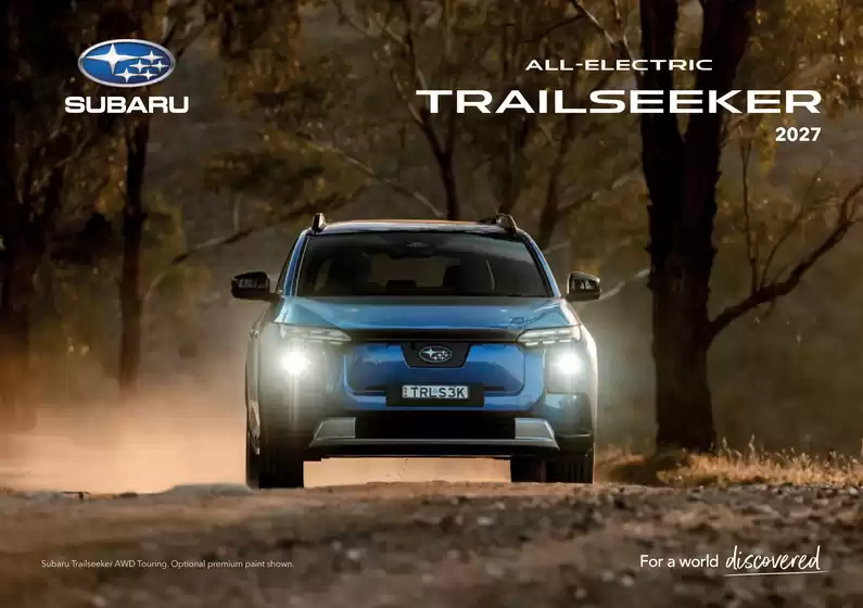 Subaru catalogue | Trailseeker 2027 | 2026-10-05T00:00:00.000Z - 2027-10-05T00:00:00.000Z