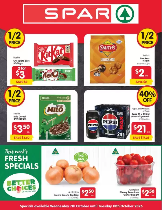 SPAR catalogue in Werribee South VIC | Spar 07/10 | 2026-10-07T00:00:00.000Z - 2026-10-13T00:00:00.000Z