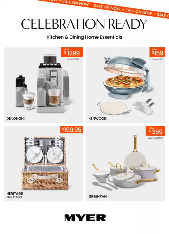 Myer catalogue | Kitchen & Dining Home Essentials | 2026-10-13T00:00:00.000Z - 2026-11-01T00:00:00.000Z