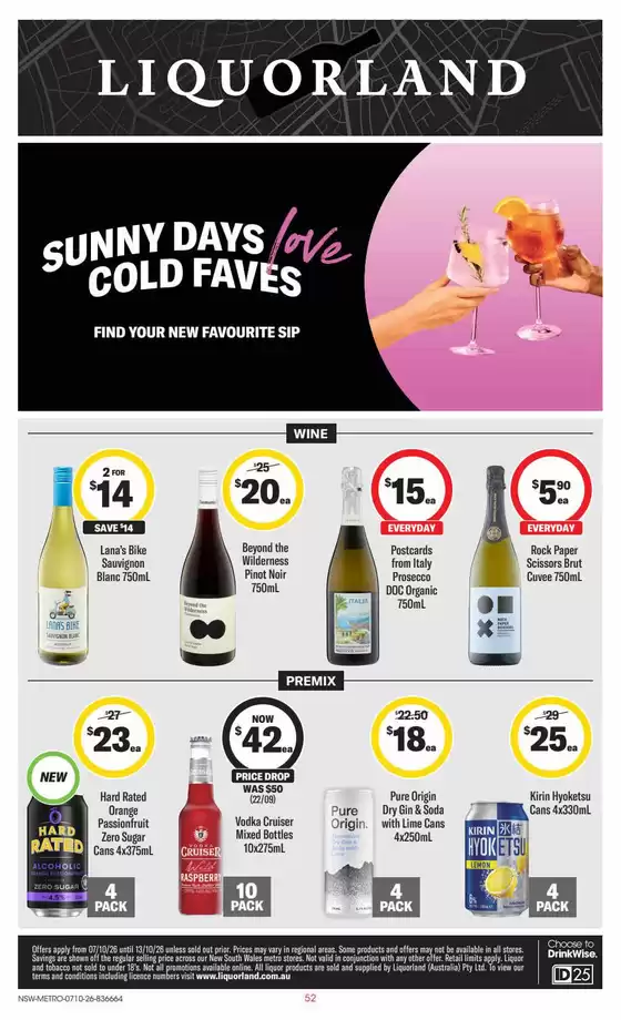 Liquorland catalogue | Weekly Specials | 2026-10-07T00:00:00.000Z - 2026-10-13T00:00:00.000Z