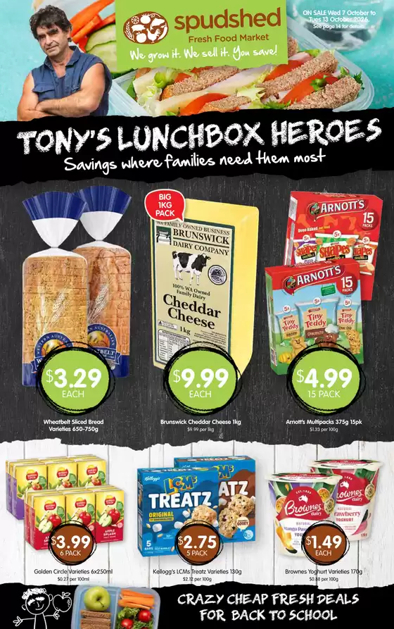 Spudshed catalogue | Weekly Specials | 2026-10-07T00:00:00.000Z - 2026-10-13T00:00:00.000Z