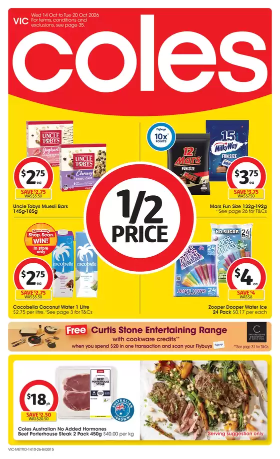 Coles catalogue in Barwon Heads VIC | Coles Catalogue - 14th October | 2026-10-14T00:00:00.000Z - 2026-10-20T00:00:00.000Z