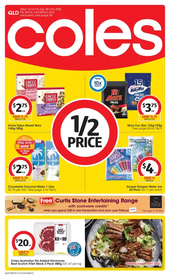 Coles catalogue in Marburg QLD | Coles Catalogue - 14th October | 2026-10-14T00:00:00.000Z - 2026-10-20T00:00:00.000Z