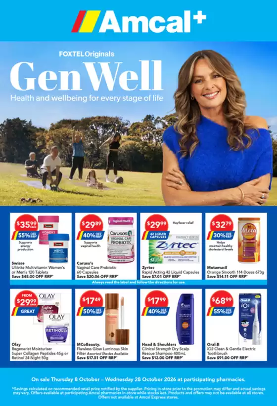 Amcal catalogue | Gen Well Issue | 2026-10-08T00:00:00.000Z - 2026-10-28T00:00:00.000Z
