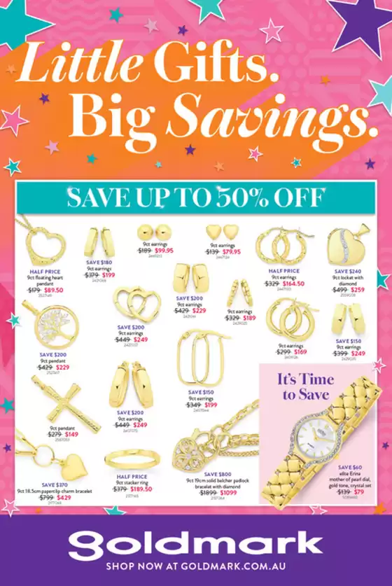Goldmark catalogue | Little Gifts Big Savings | 2026-10-12T00:00:00.000Z - 2026-11-08T00:00:00.000Z