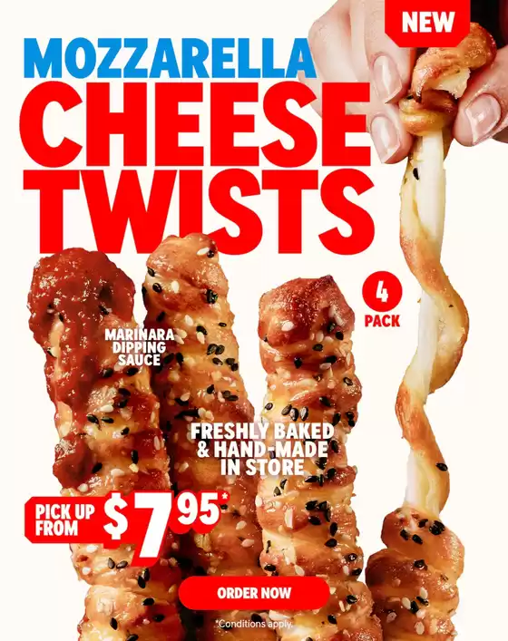 Domino's Pizza catalogue | Specials | 2026-10-12T00:00:00.000Z - 2026-11-12T00:00:00.000Z