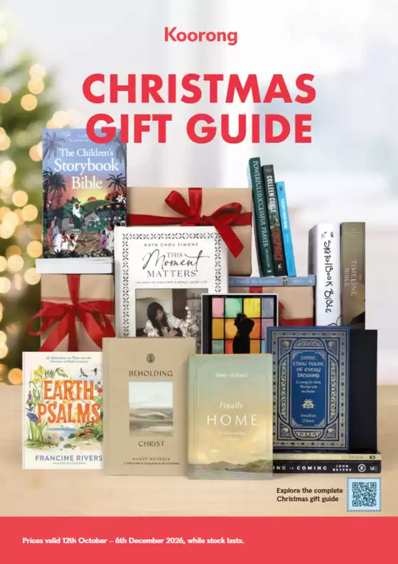 Koorong catalogue | Christmas Gift Guide | 2026-10-12T00:00:00.000Z - 2026-12-06T00:00:00.000Z