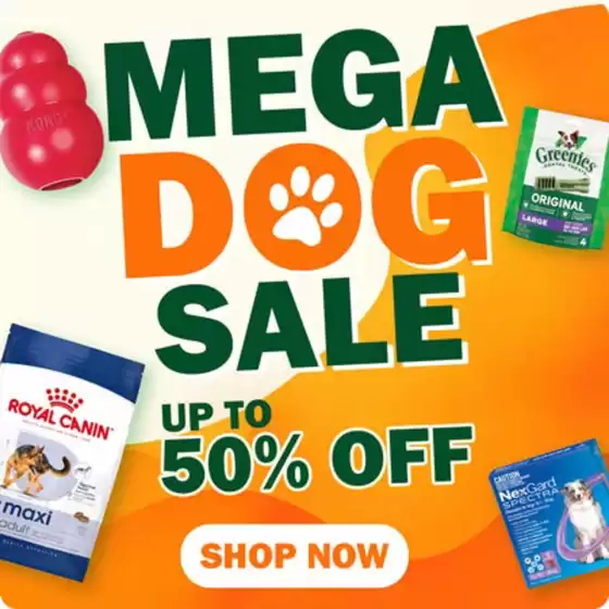 Budget Pet Products catalogue | Mega Dog Sale | 2026-10-13T00:00:00.000Z - 2026-10-25T00:00:00.000Z