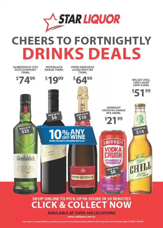 Star Liquor catalogue | Fortnightly Catalogue | 2026-10-13T00:00:00.000Z - 2026-10-26T00:00:00.000Z