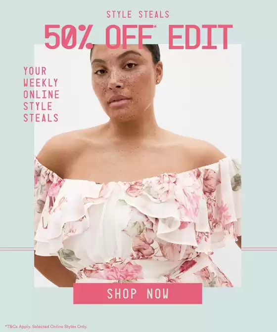 City Chic catalogue | 50% Off | 2026-10-13T00:00:00.000Z - 2026-10-25T00:00:00.000Z