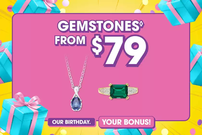 Zamel’s catalogue | Gemstones From $79 | 2026-10-13T00:00:00.000Z - 2026-10-25T00:00:00.000Z