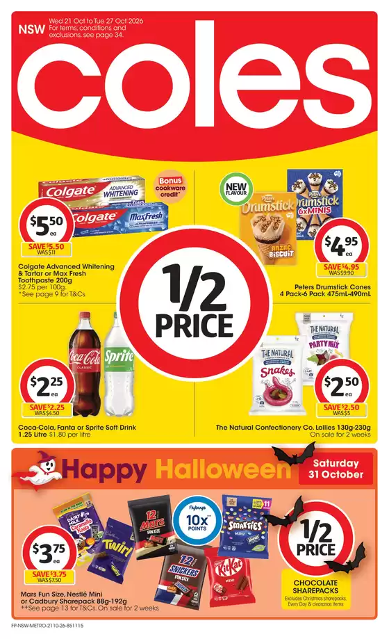 Coles catalogue in | Coles Catalogue - 21st October | 2026-10-21T00:00:00.000Z - 2026-10-27T00:00:00.000Z