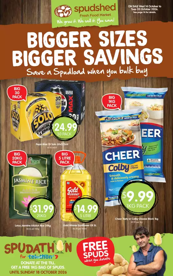 Spudshed catalogue | Weekly Specials | 2026-10-14T00:00:00.000Z - 2026-10-20T00:00:00.000Z