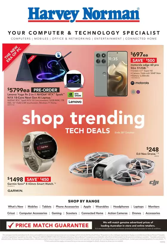 Harvey Norman catalogue | Computers Shop trending Tech Deals | 2026-10-16T00:00:00.000Z - 2026-10-28T00:00:00.000Z