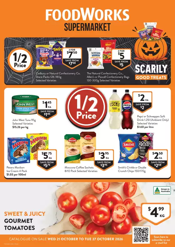 Foodworks catalogue in Molong NSW | Supermarket | 2026-10-21T00:00:00.000Z - 2026-10-27T00:00:00.000Z