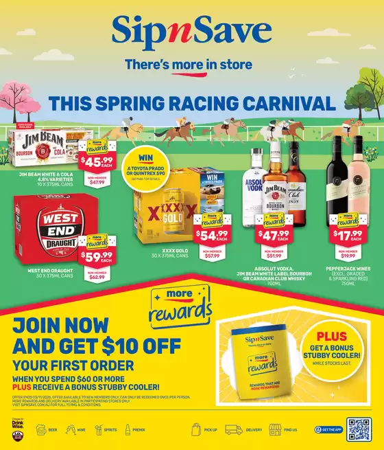 SipnSave catalogue | This Spring Racing Carnival | 2026-10-21T00:00:00.000Z - 2026-11-03T00:00:00.000Z