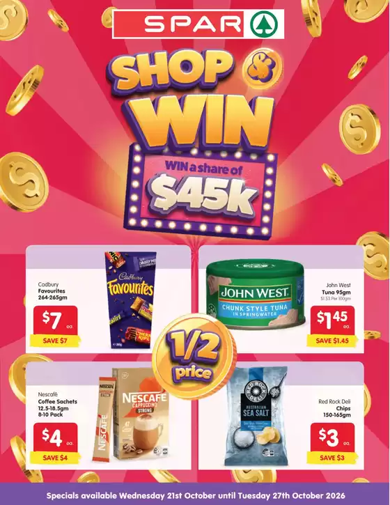 SPAR catalogue in River Heads QLD | SPAR 21/10 | 2026-10-21T00:00:00.000Z - 2026-10-27T00:00:00.000Z
