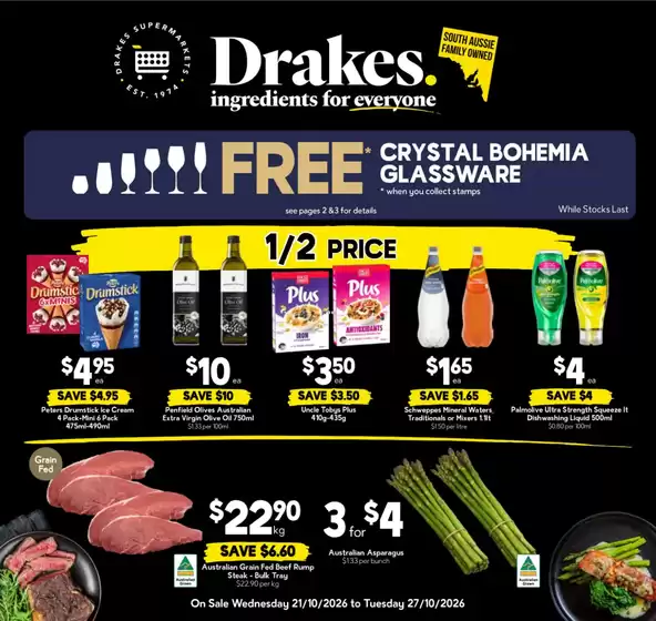 Drakes catalogue in Weston Creek ACT | Drakes 21/10 | 2026-10-21T00:00:00.000Z - 2026-10-27T00:00:00.000Z