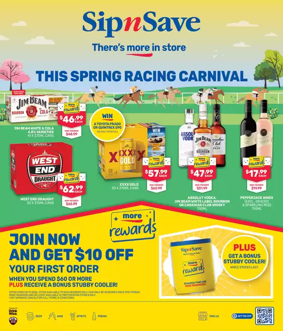SipnSave catalogue | This Spring Racing Carnival | 2026-10-21T00:00:00.000Z - 2026-11-03T00:00:00.000Z
