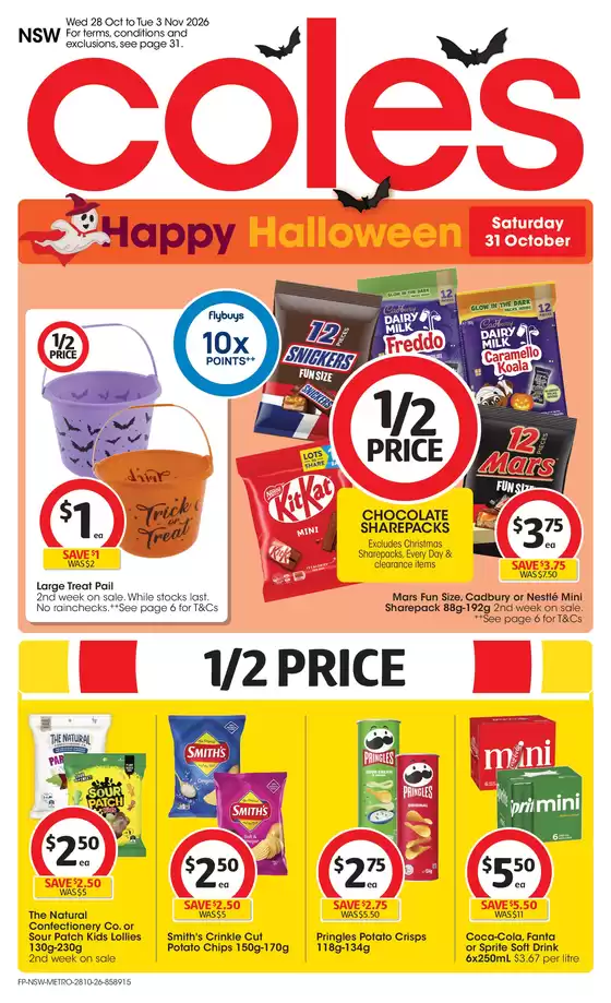 Coles catalogue | Coles Catalogue - 28th October | 2026-10-28T00:00:00.000Z - 2026-11-03T00:00:00.000Z