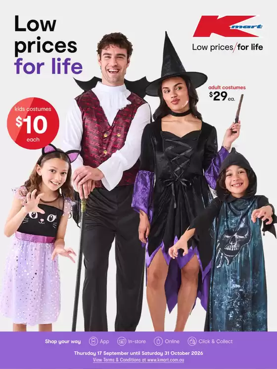Kmart catalogue in Jamestown SA | Halloween | 2026-10-22T00:00:00.000Z - 2026-10-31T00:00:00.000Z
