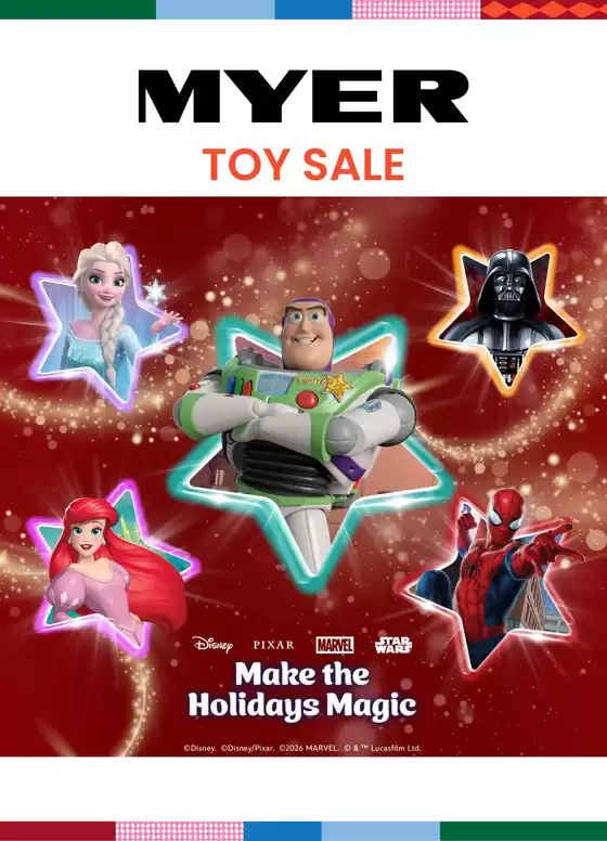Myer catalogue | Toy Sale | 2026-10-26T00:00:00.000Z - 2026-11-15T00:00:00.000Z