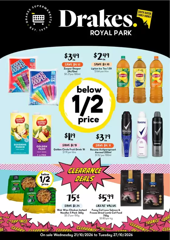 Drakes catalogue | Top offers for all bargain hunters | 2026-10-22T00:00:00.000Z - 2026-10-27T00:00:00.000Z