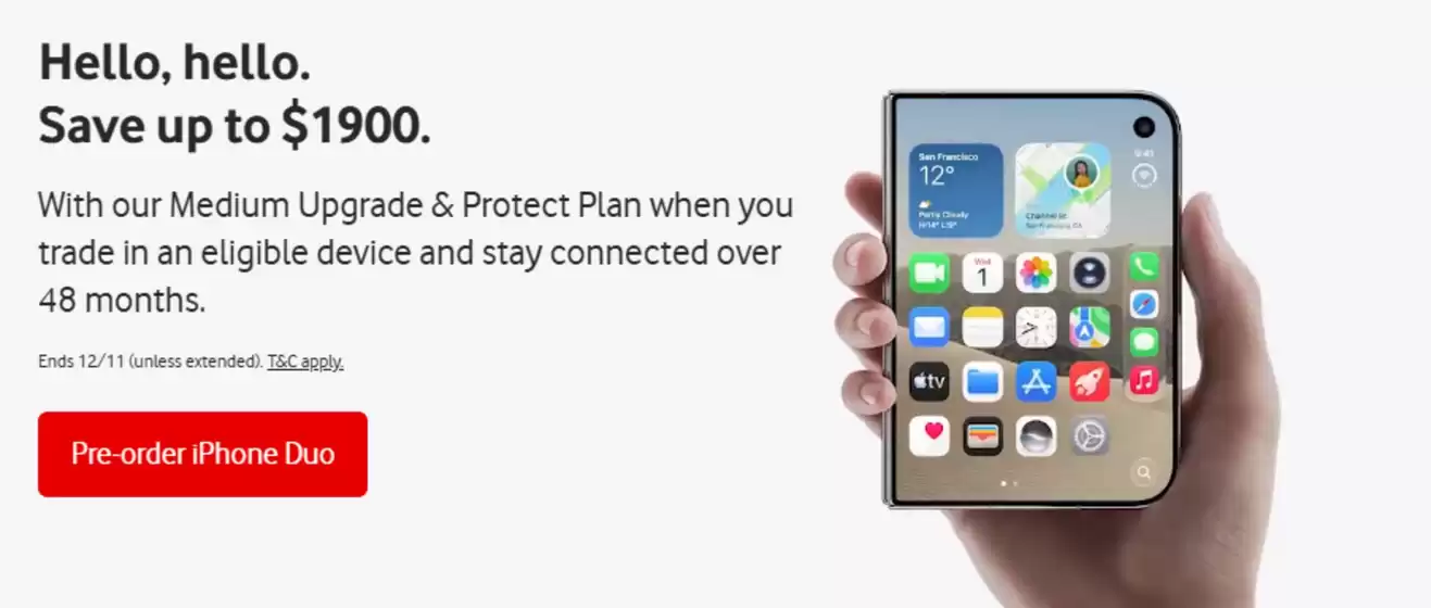 Vodafone catalogue | Deals And Offers | 2026-10-22T00:00:00.000Z - 2026-11-12T00:00:00.000Z