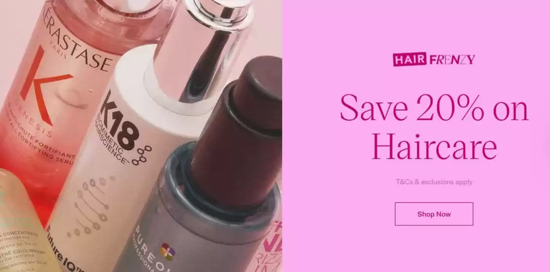 Hairhouse Warehouse catalogue | Save 20% On Haircare | 2026-10-22T00:00:00.000Z - 2026-11-05T00:00:00.000Z