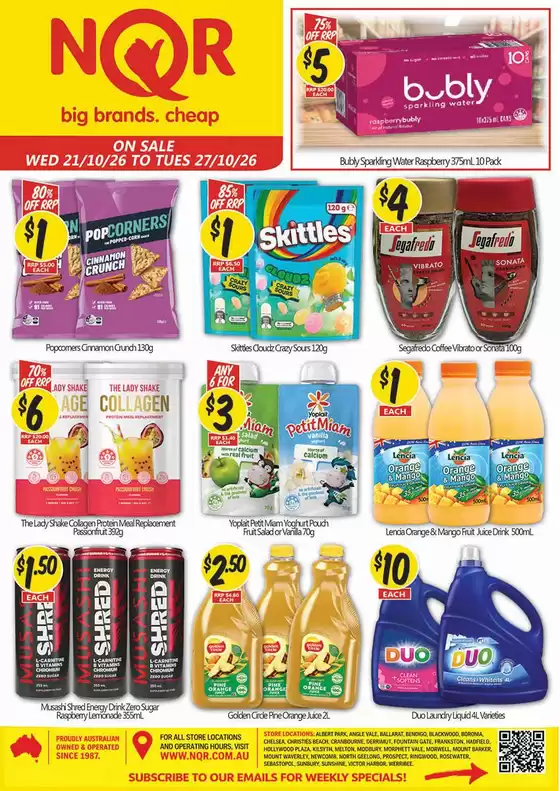 NQR catalogue | NQR 22/10 | 2026-10-21T00:00:00.000Z - 2026-10-27T00:00:00.000Z