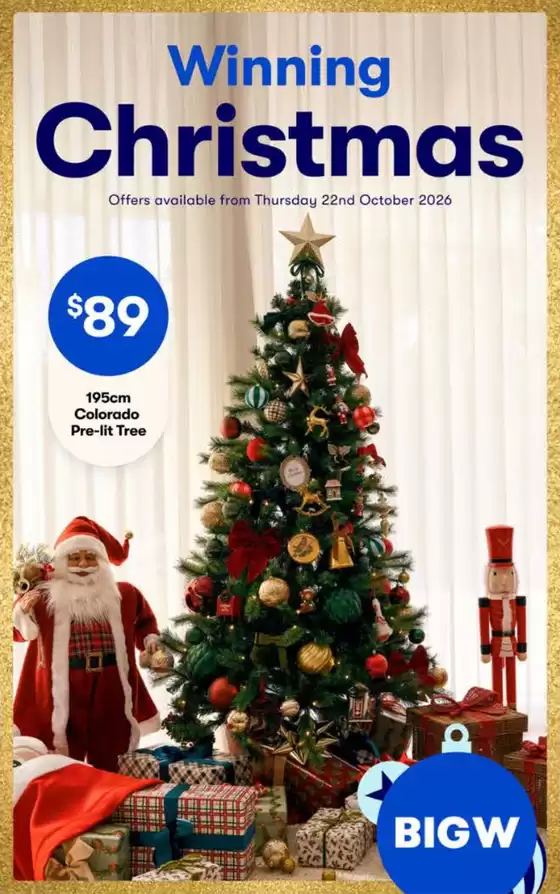 BIG W catalogue in Kilcunda VIC | Winning Christmas | 2026-10-22T00:00:00.000Z - 2026-11-11T00:00:00.000Z