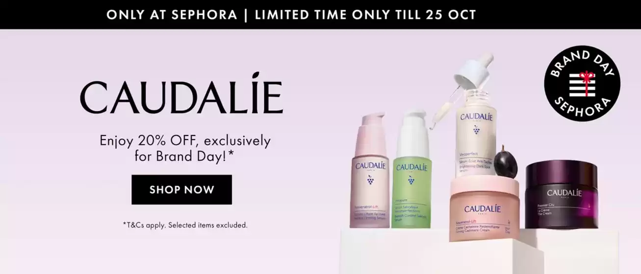 Sephora catalogue | Enjoy 20% Off | 2026-10-23T00:00:00.000Z - 2026-11-08T00:00:00.000Z