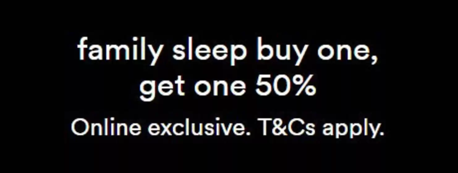 Cotton On Kids catalogue | Family Sleep Buy One, Get One 50% Off | 2026-10-23T00:00:00.000Z - 2026-11-08T00:00:00.000Z