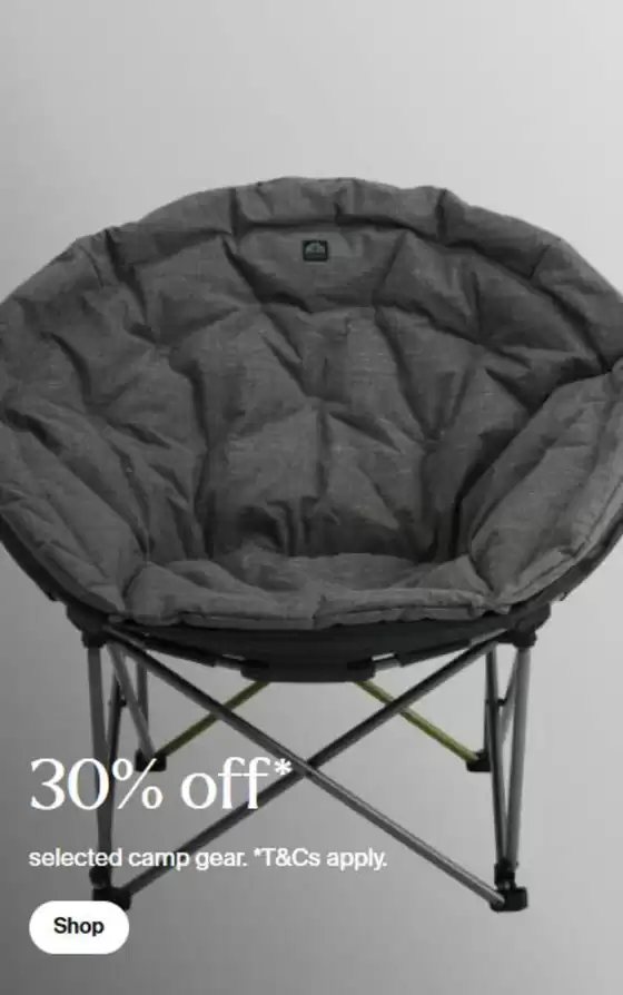 Kathmandu catalogue | 30% Off Selected Camp Gear | 2026-10-26T00:00:00.000Z - 2026-11-09T00:00:00.000Z