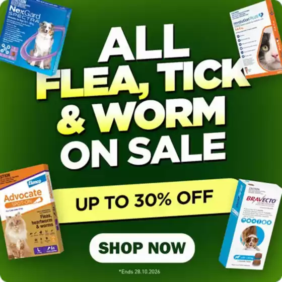 Budget Pet Products catalogue | Up To 30% Off | 2026-10-26T00:00:00.000Z - 2026-11-09T00:00:00.000Z