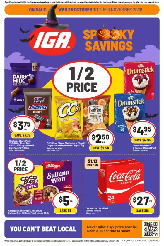 IGA catalogue in Kerang VIC | IGA 28/10 | 2026-10-28T00:00:00.000Z - 2026-11-03T00:00:00.000Z