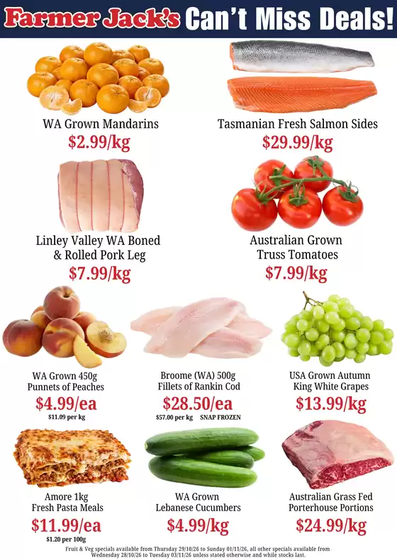 Farmer Jack's catalogue in Spring Farm NSW | This weeks catalogue | 2026-10-28T00:00:00.000Z - 2026-11-03T00:00:00.000Z