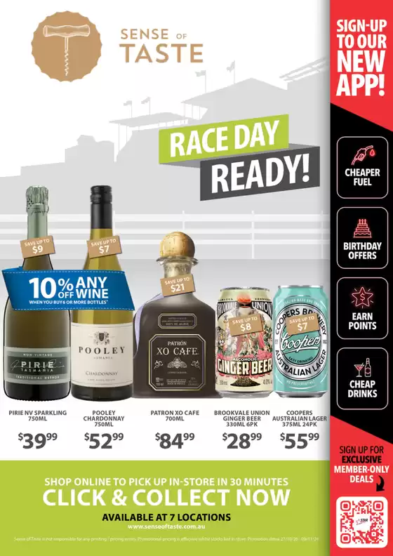 Sense of Taste catalogue in Imbil QLD | Exclusive deals for our customers | 2026-10-28T00:00:00.000Z - 2026-11-09T00:00:00.000Z