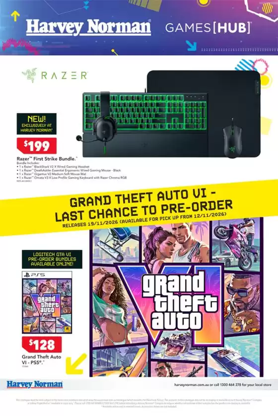 Harvey Norman catalogue | November Gaming | 2026-10-29T00:00:00.000Z - 2026-11-19T00:00:00.000Z