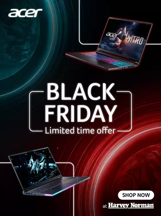 Acer catalogue in Ingham QLD | Black Friday | 2025-11-01T00:00:00.000Z - 2025-12-01T00:00:00.000Z