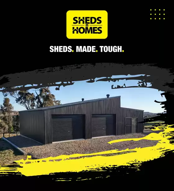 Wide Span Sheds catalogue in Townsville QLD | SNH Catalogue | 2025-10-31T00:00:00.000Z - 2025-11-14T00:00:00.000Z