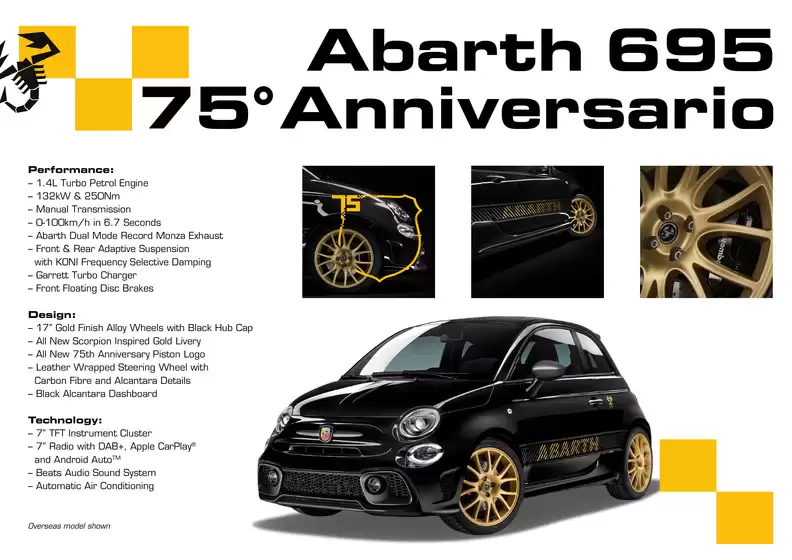 Fiat catalogue | Abarth 75° Anniversario | Abarth Australia | 2025-10-31T00:00:00.000Z - 2025-11-14T00:00:00.000Z