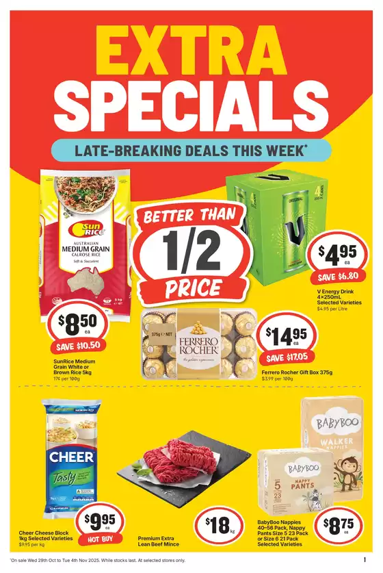 Ritchies catalogue in Bowral NSW | Extra Specials Digital Catalogue | 2025-10-29T00:00:00.000Z - 2025-11-04T00:00:00.000Z