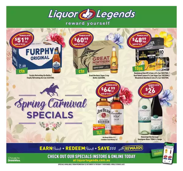 Liquor Legends catalogue