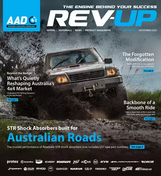 Burson Auto Parts catalogue | AAD: Rev-Up - Edition 03 | November 2025 | 2025-11-01T00:00:00.000Z - 2025-11-30T00:00:00.000Z