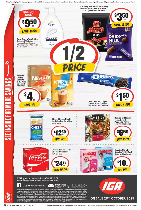 Iga catalogue specials