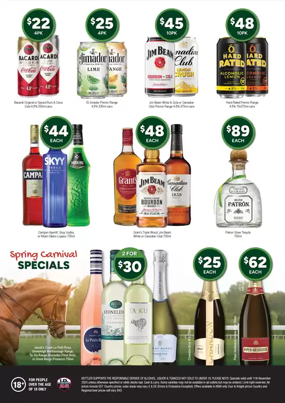 Discounts and promotions