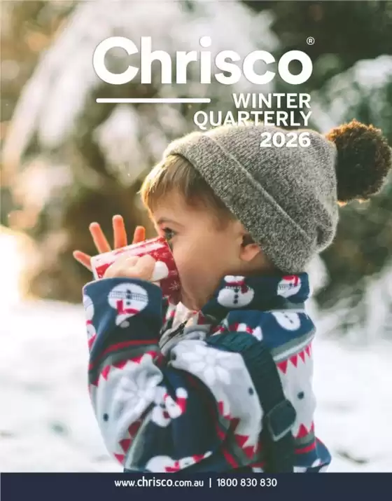 Chrisco catalogue in Perth WA | Winter Quarterly 2026 | 2025-11-03T00:00:00.000Z - 2026-08-31T00:00:00.000Z