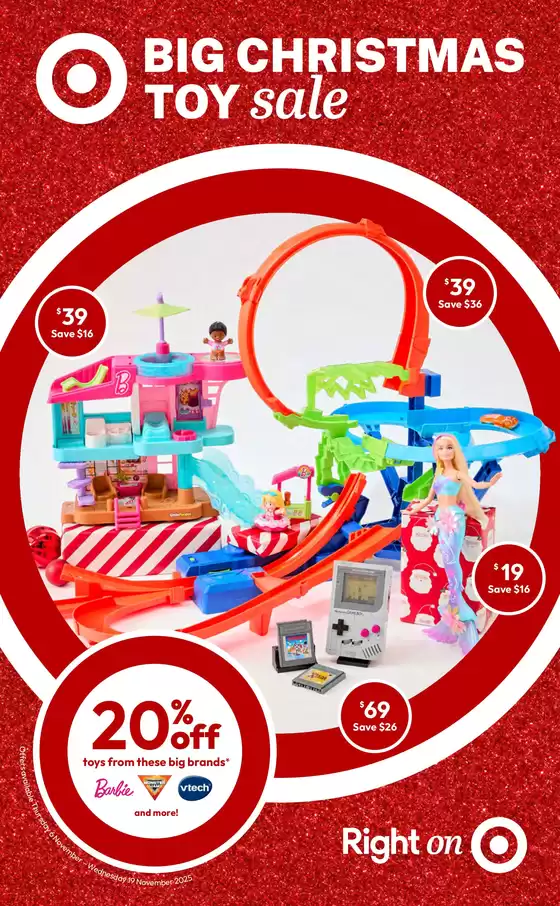 Target catalogue | Toy Sale | 2025-11-06T00:00:00.000Z - 2025-11-19T00:00:00.000Z