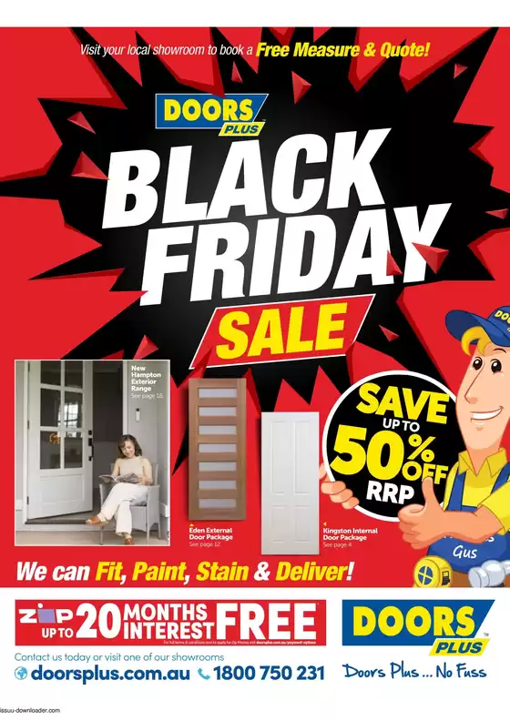 Doors Plus catalogue | Black Friday Sale | 2025-11-03T00:00:00.000Z - 2025-11-30T00:00:00.000Z